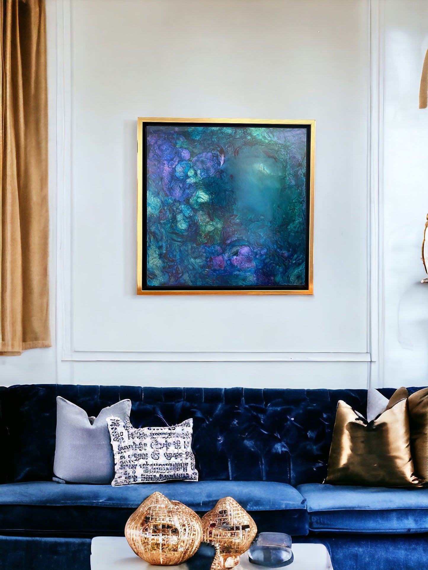 Blue Lagoon Original Painting
