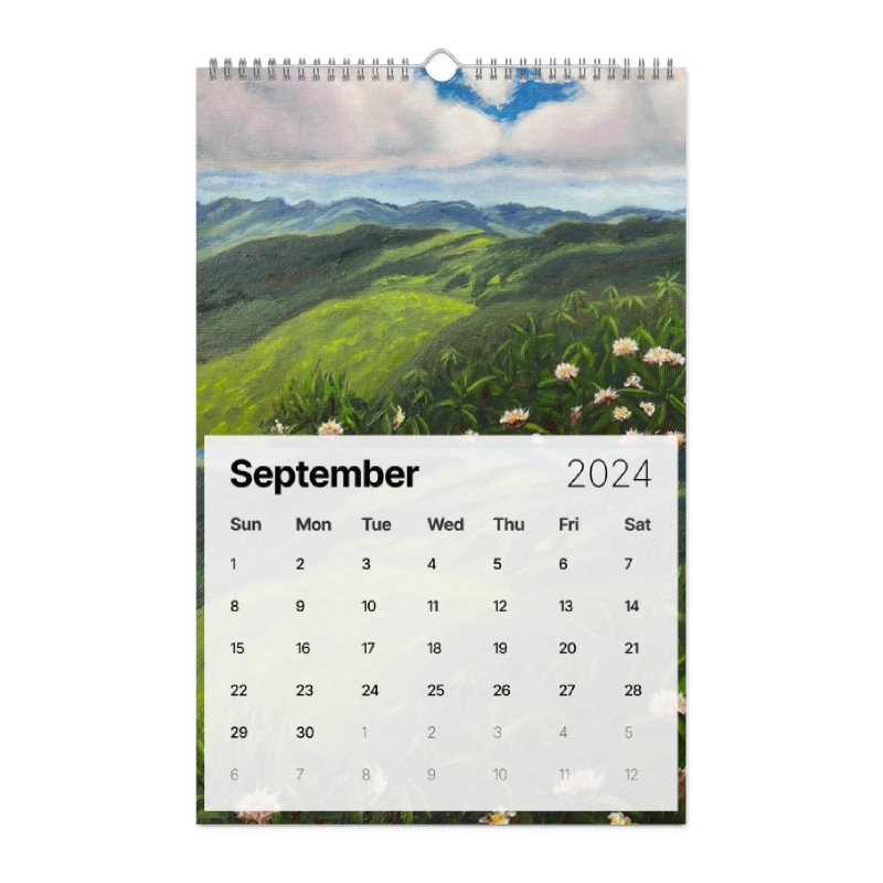 2024 Wall calendar - Tara Hunt Designs
