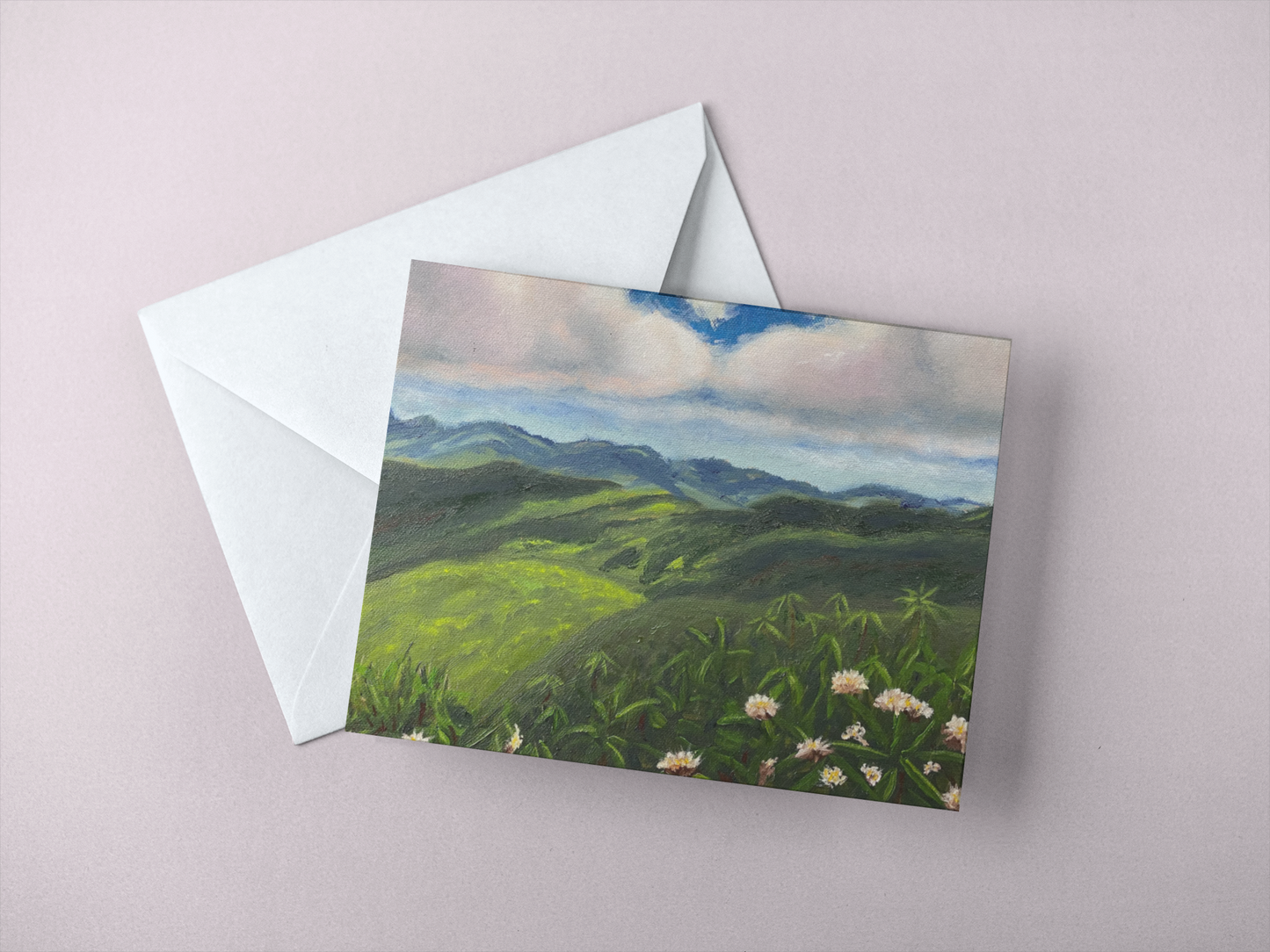 Greeting Cards-Emerald Mountains