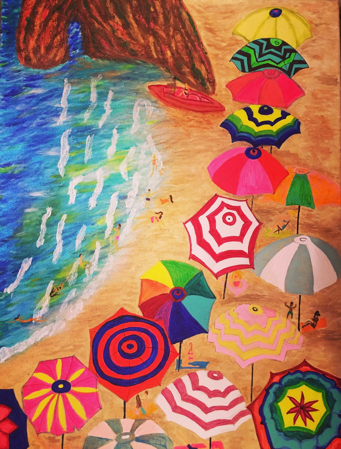 Cinque Terre Original Painting-SOLD