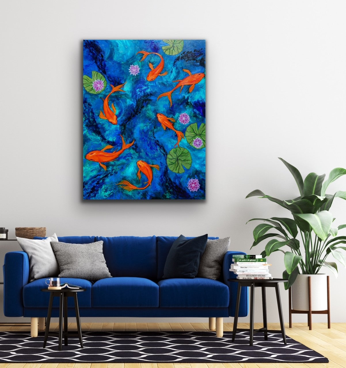 Dancing Koi - Art Print
