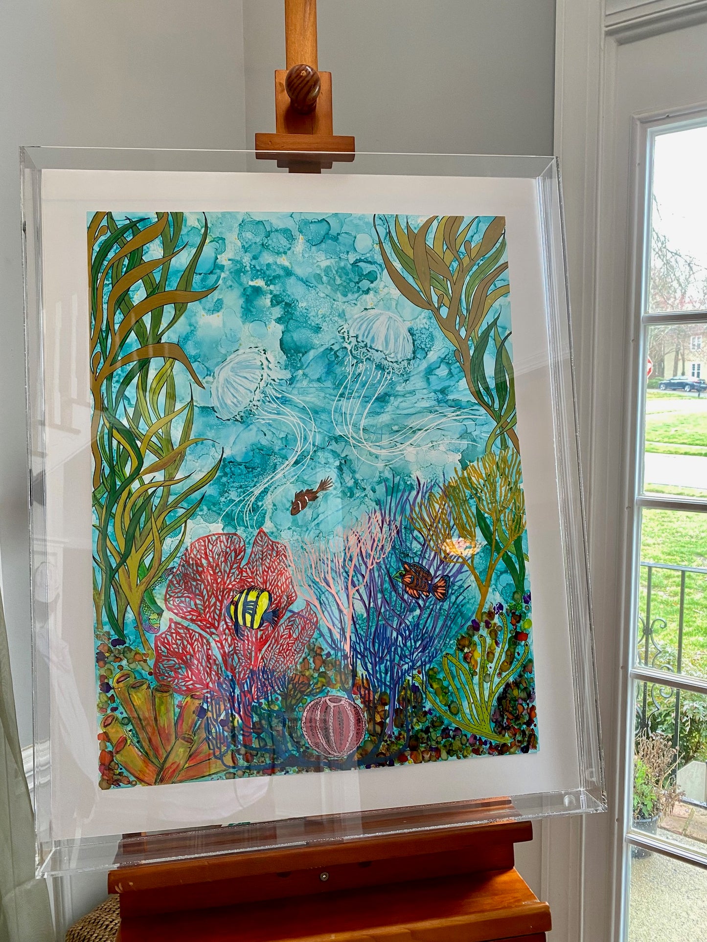 Jellies on the Rise Original Painting