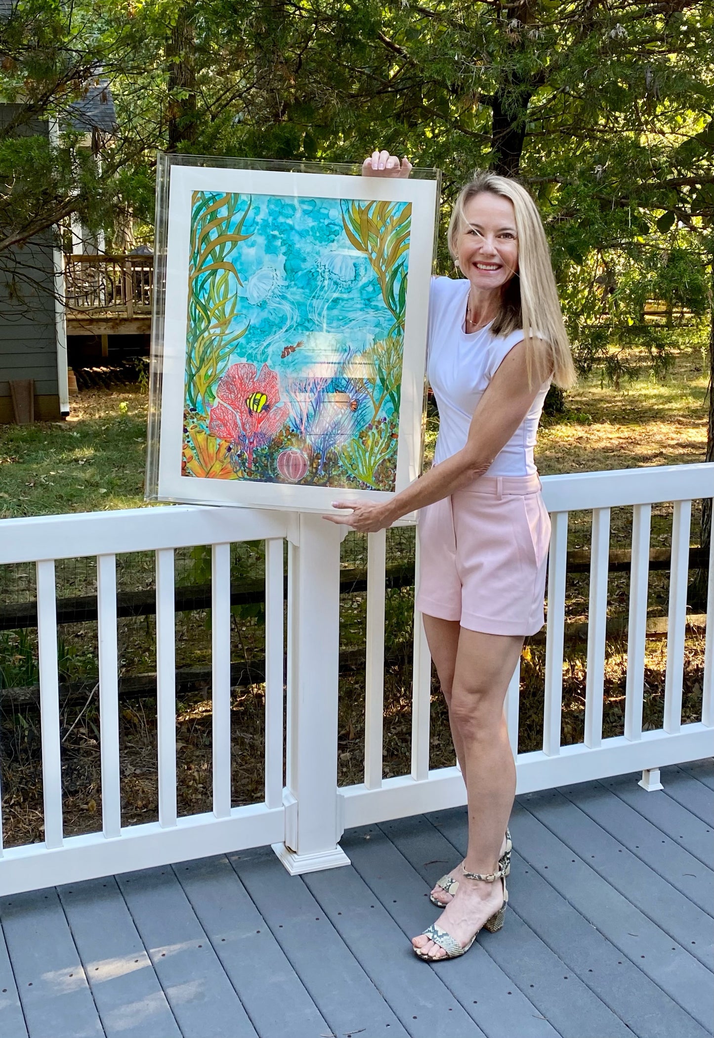 Jellies on the Rise Original Painting