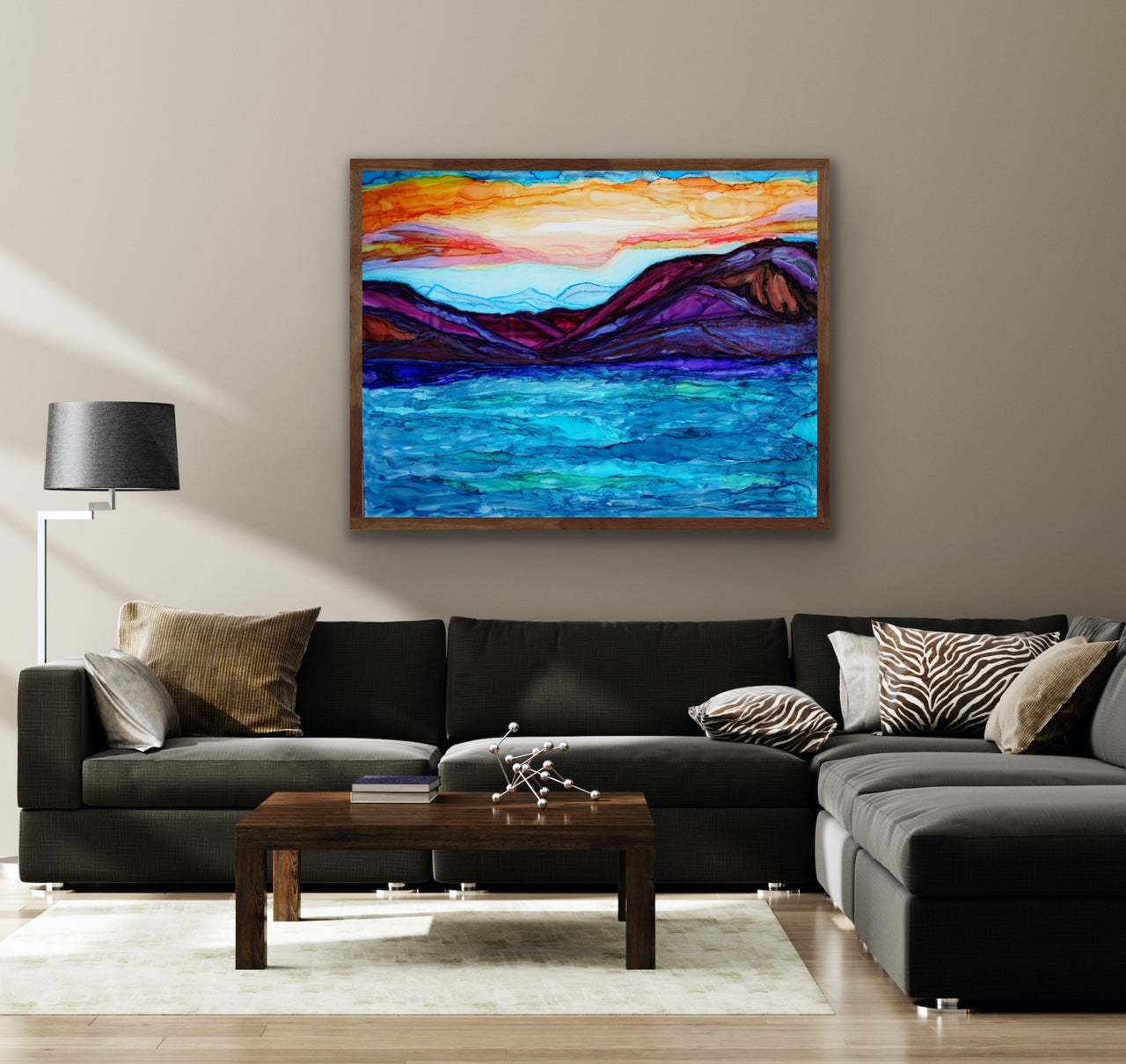 Lake Lure 2 - Framed Print with mat