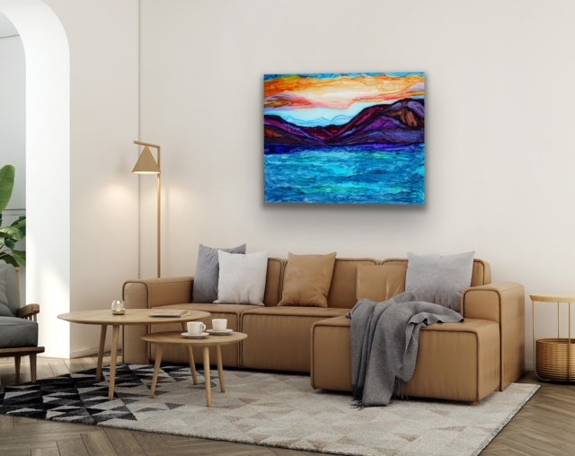 Lake Lure 2 - Metal Print