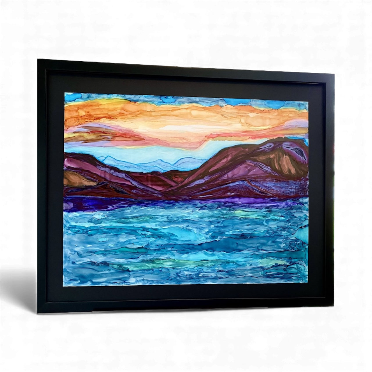 Lake Lure before Hurricane Helene- Original Painting