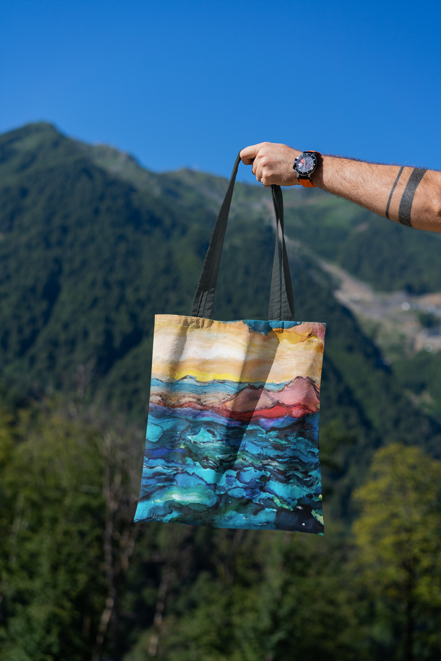 Tote Bag-Lake Lure