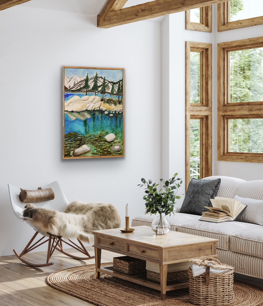 Lake Tahoe-Original painting