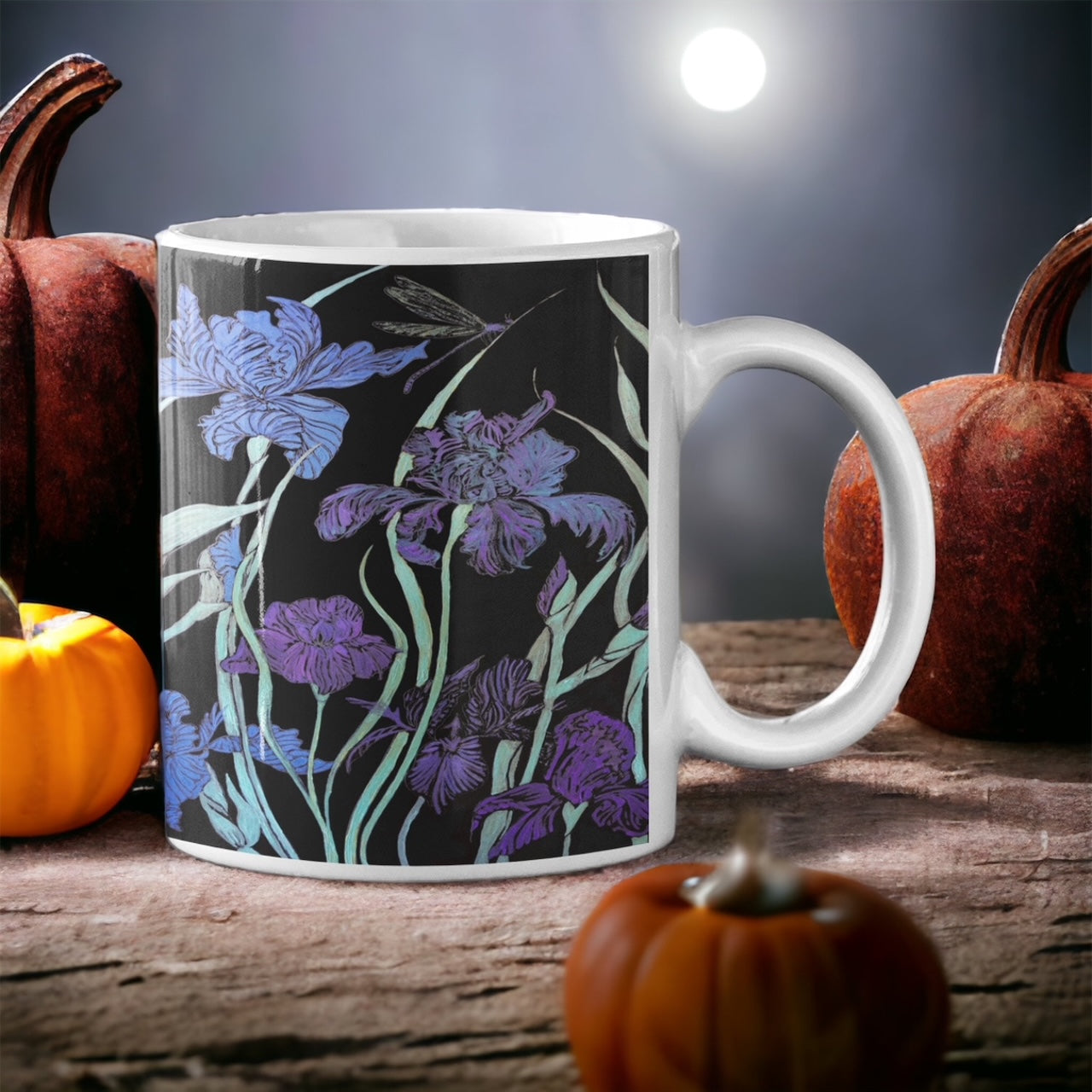 Night Irises - Mug