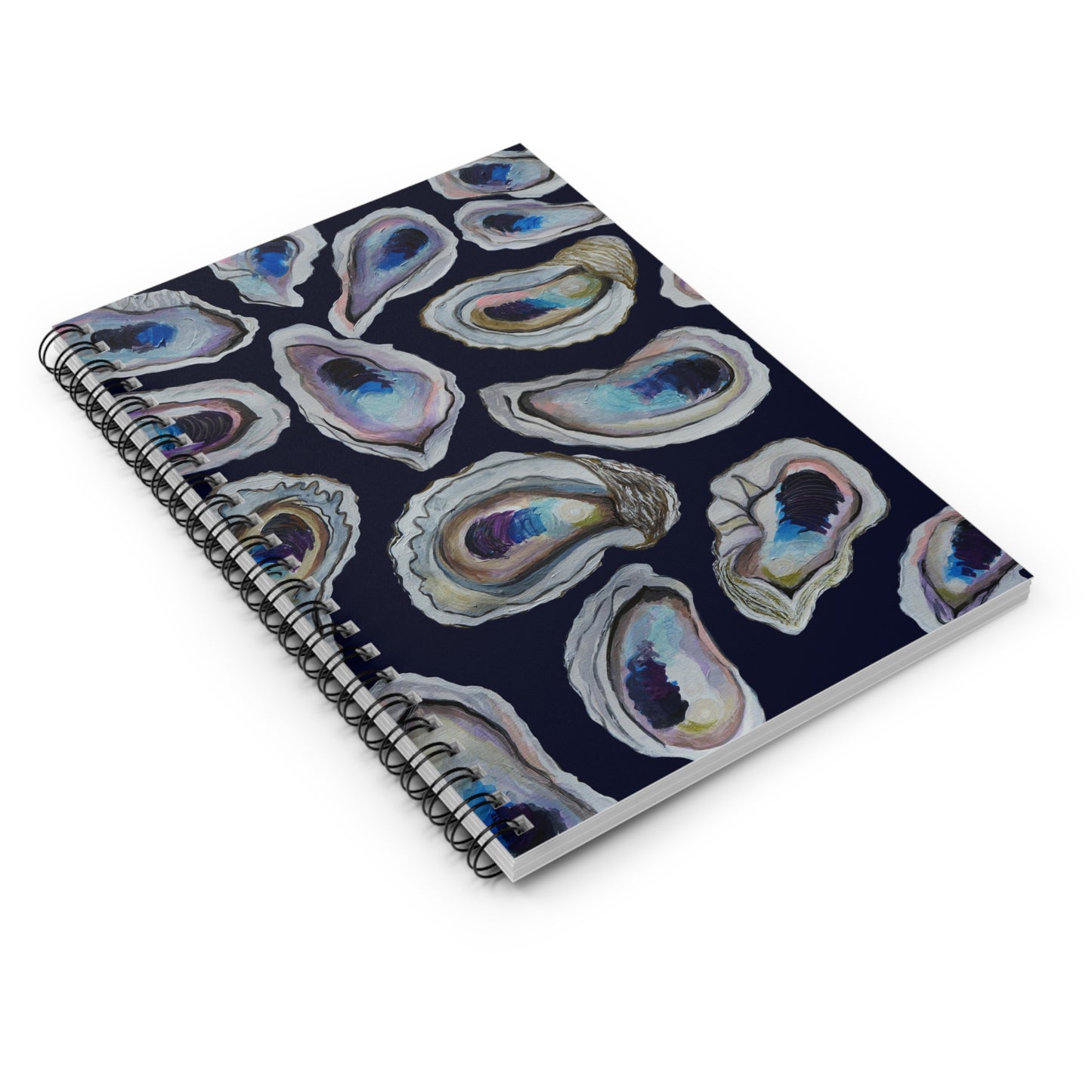 Spiral Notebook-Oysters (6.5 x 8.75)