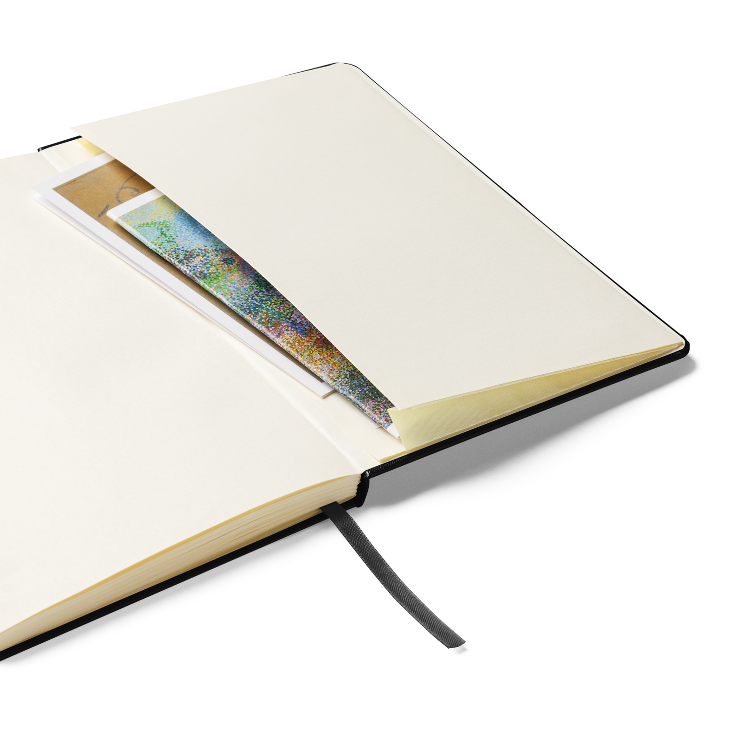 Hardcover bound notebook-Rainbow Row Charleston