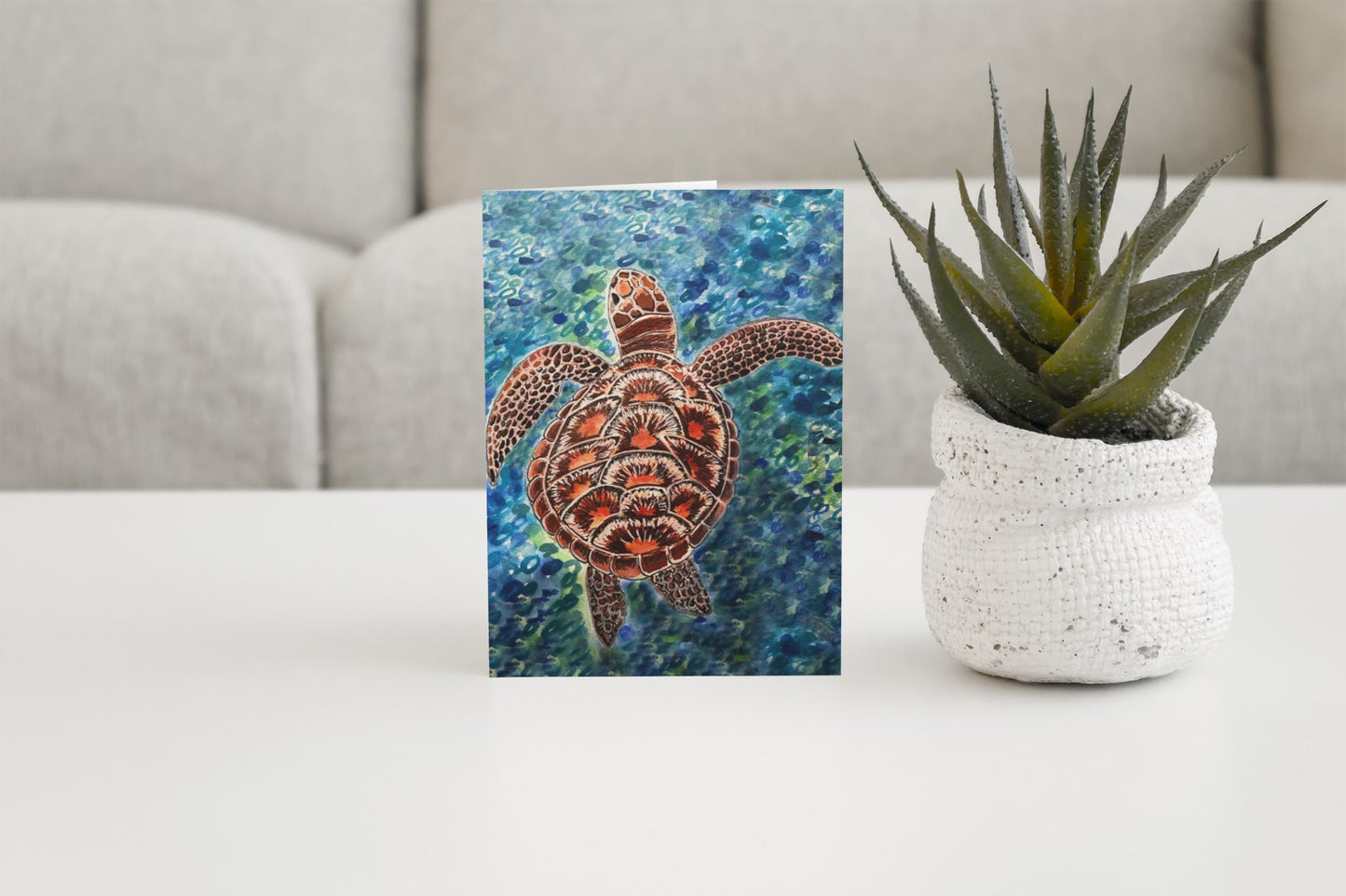 Greeting cards-Sea Turtle