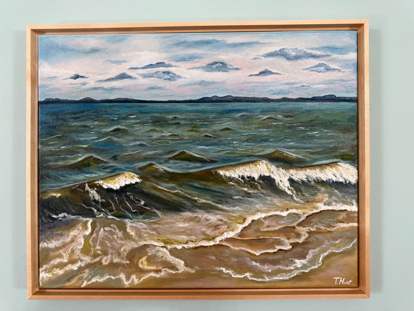 Sandy Beaches Original Oil painting