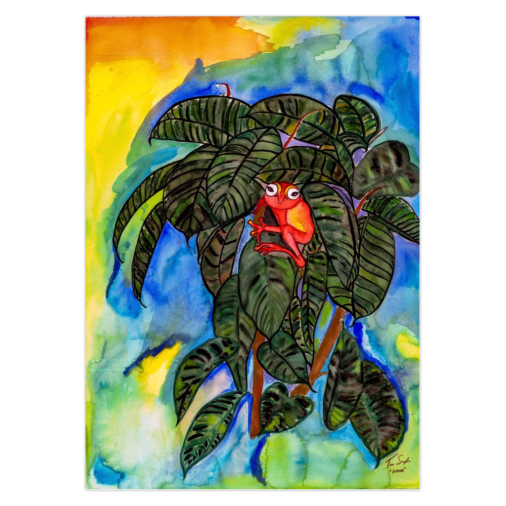 Greeting Cards-Tree Frog