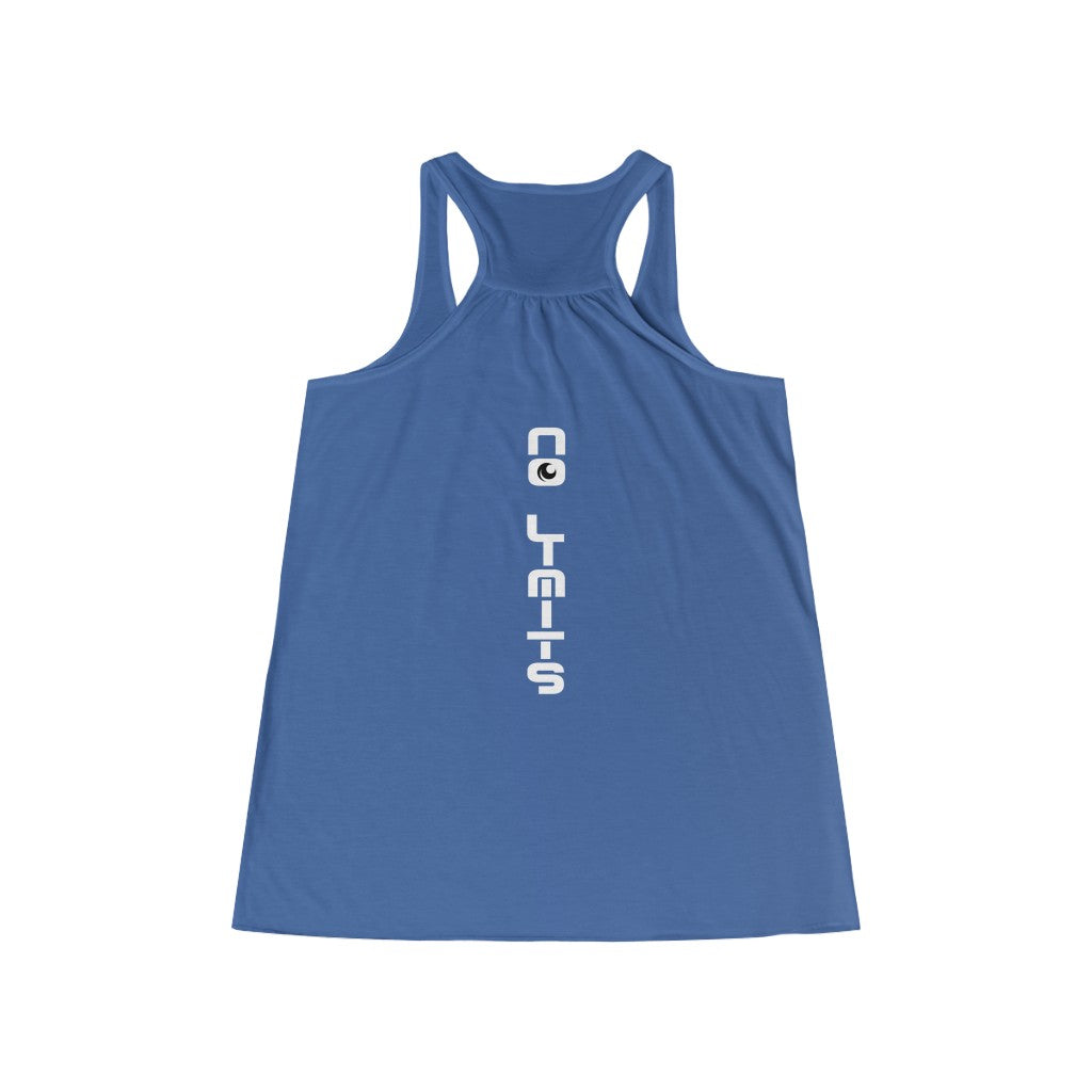 Women's Flowy Racerback Tank-No Limits No Excuses