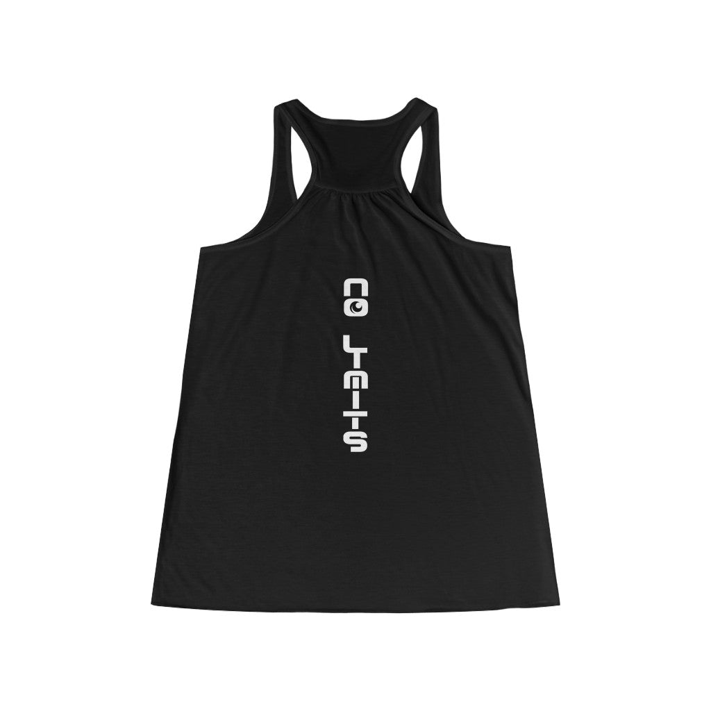 Women's Flowy Racerback Tank-No Limits No Excuses