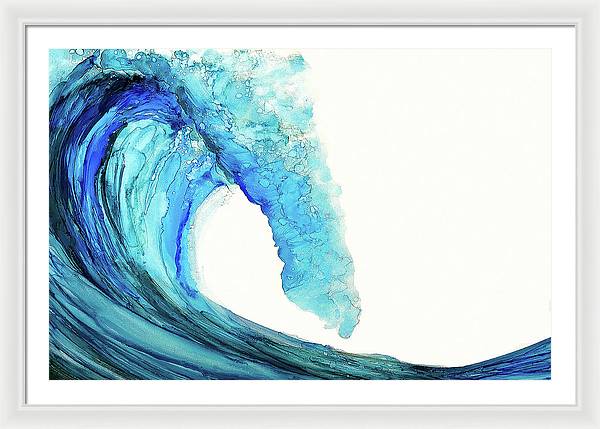 Blue Wave - Framed Print