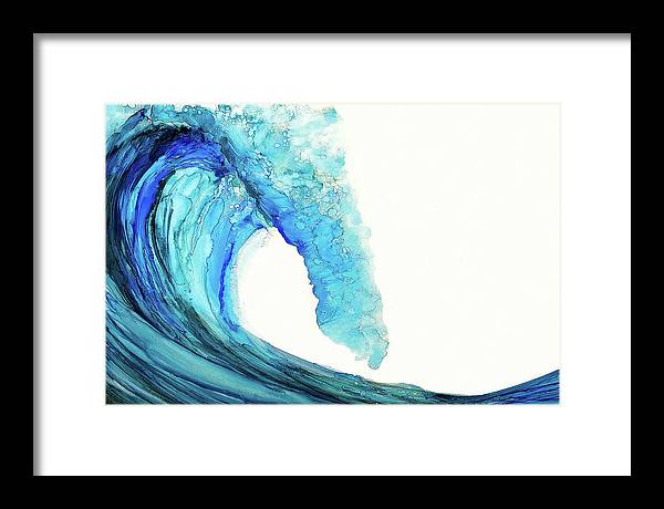Blue Wave - Framed Print