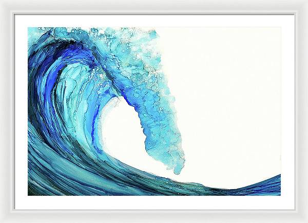 Blue Wave - Framed Print