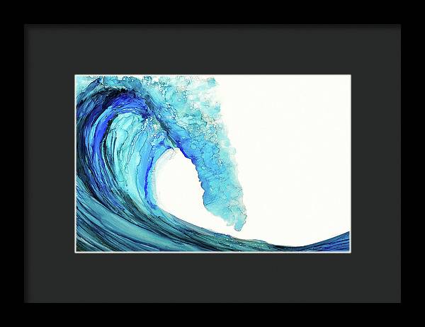 Blue Wave - Framed Print