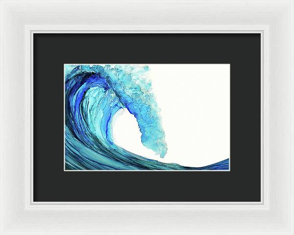 Blue Wave - Framed Print