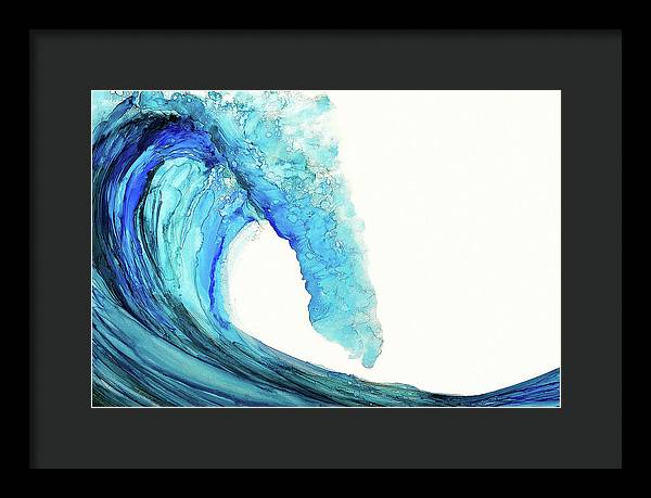 Blue Wave - Framed Print