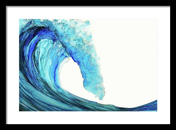 Blue Wave - Framed Print