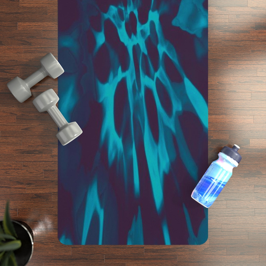 Rubber Yoga Mat-Lagoon