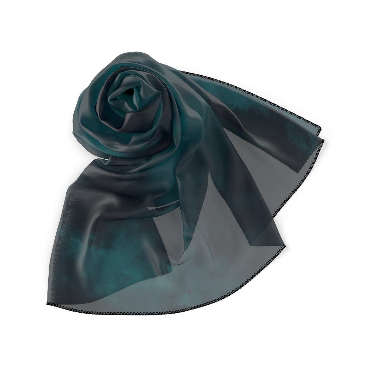 Poly Scarf-Emerald Ocean