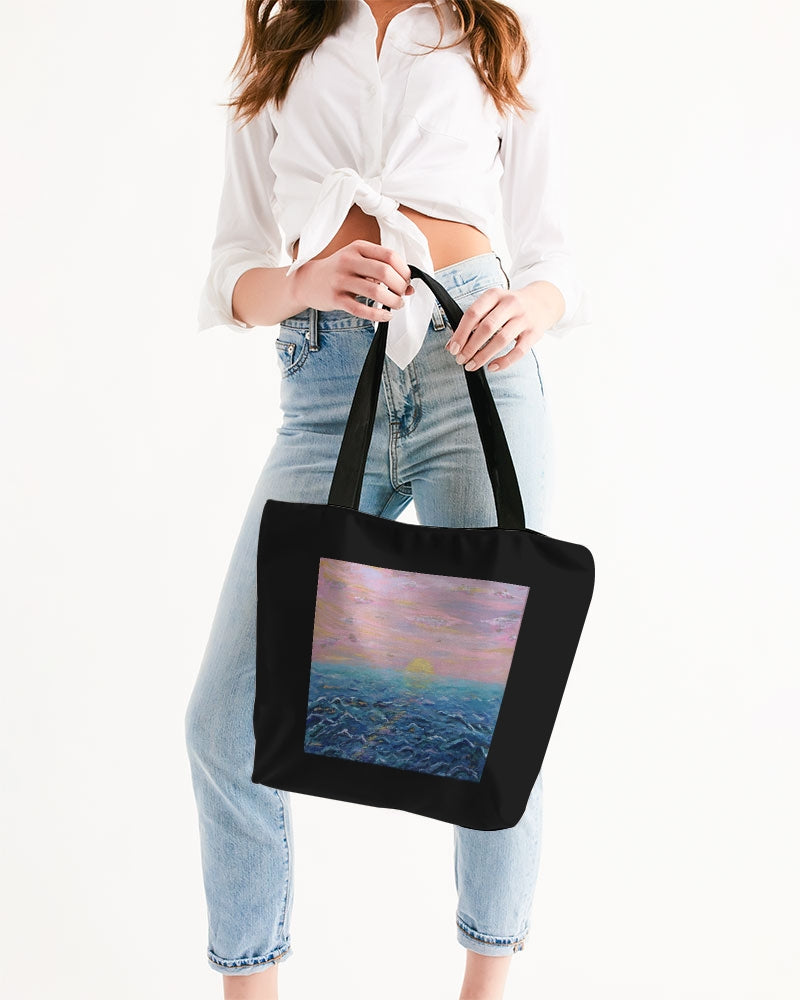 Canvas Zip Tote-Key West