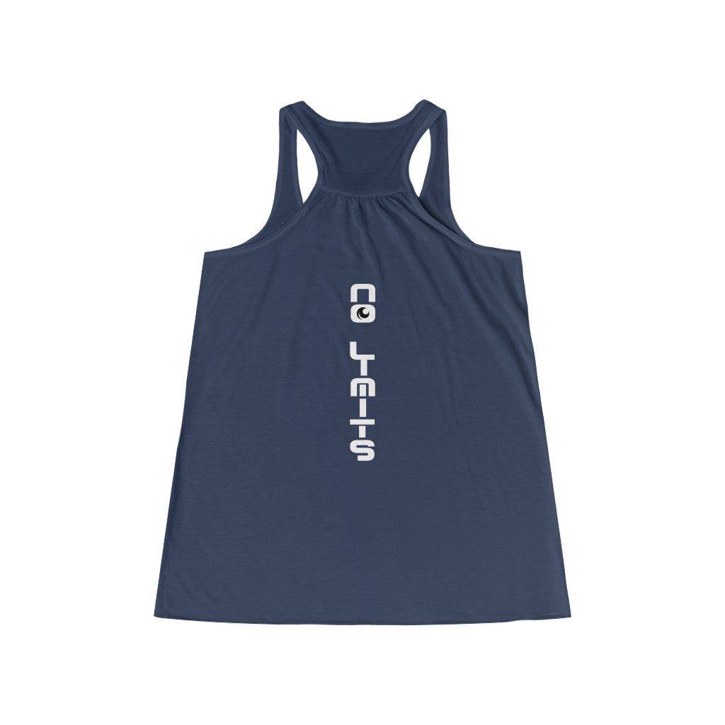 Women's Flowy Racerback Tank-No Limits No Excuses