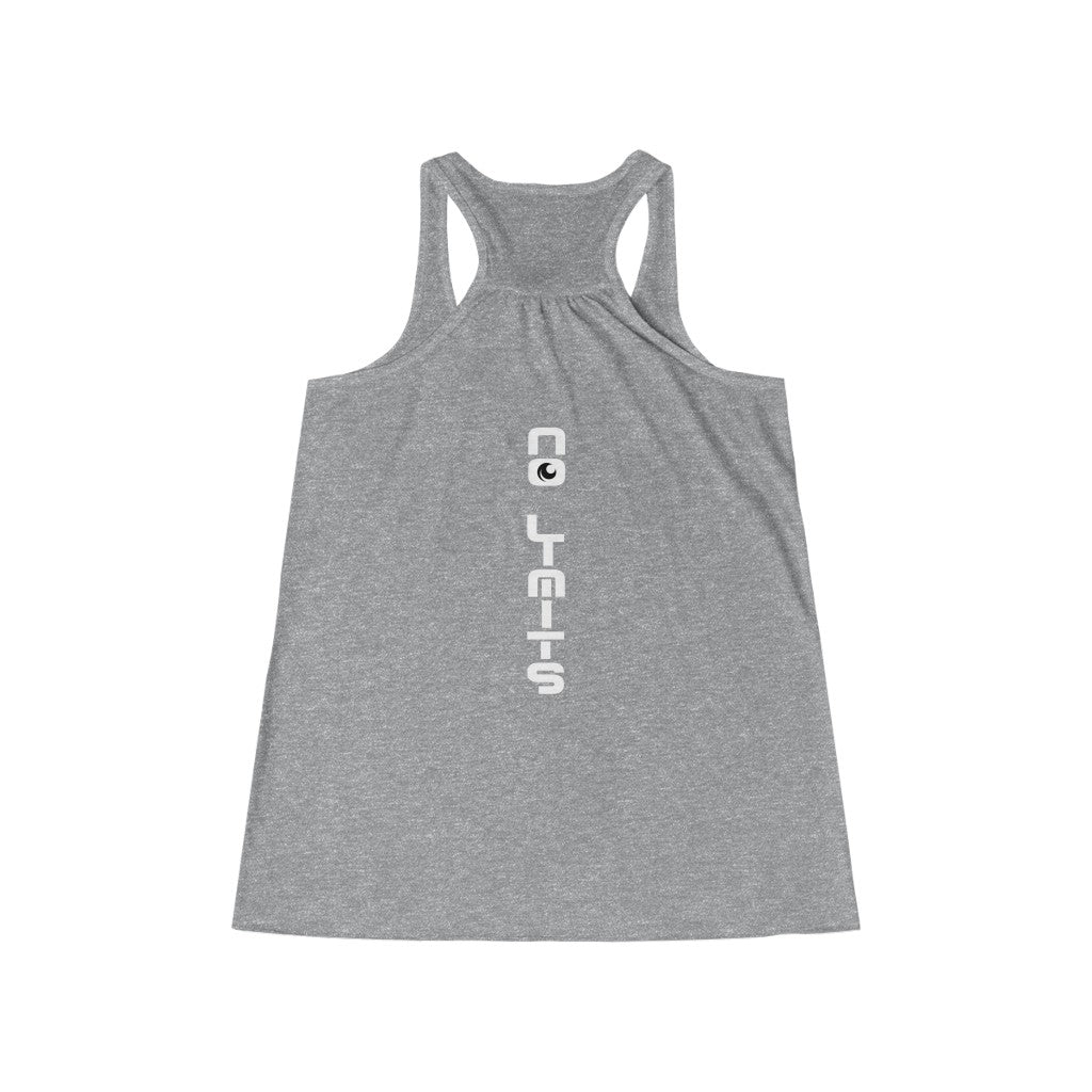 Women's Flowy Racerback Tank-No Limits No Excuses