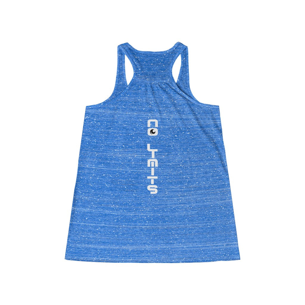 Women's Flowy Racerback Tank-No Limits No Excuses