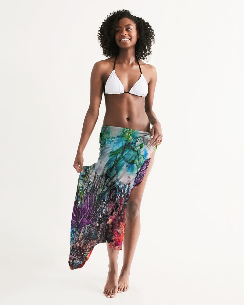 Swim Cover Up-Sargasso Sea
