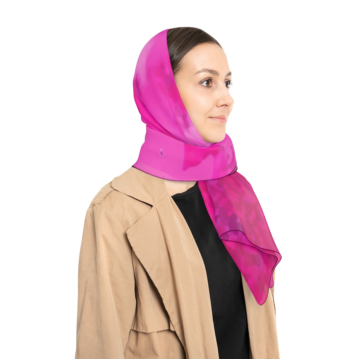 Poly Scarf-Coral Reef