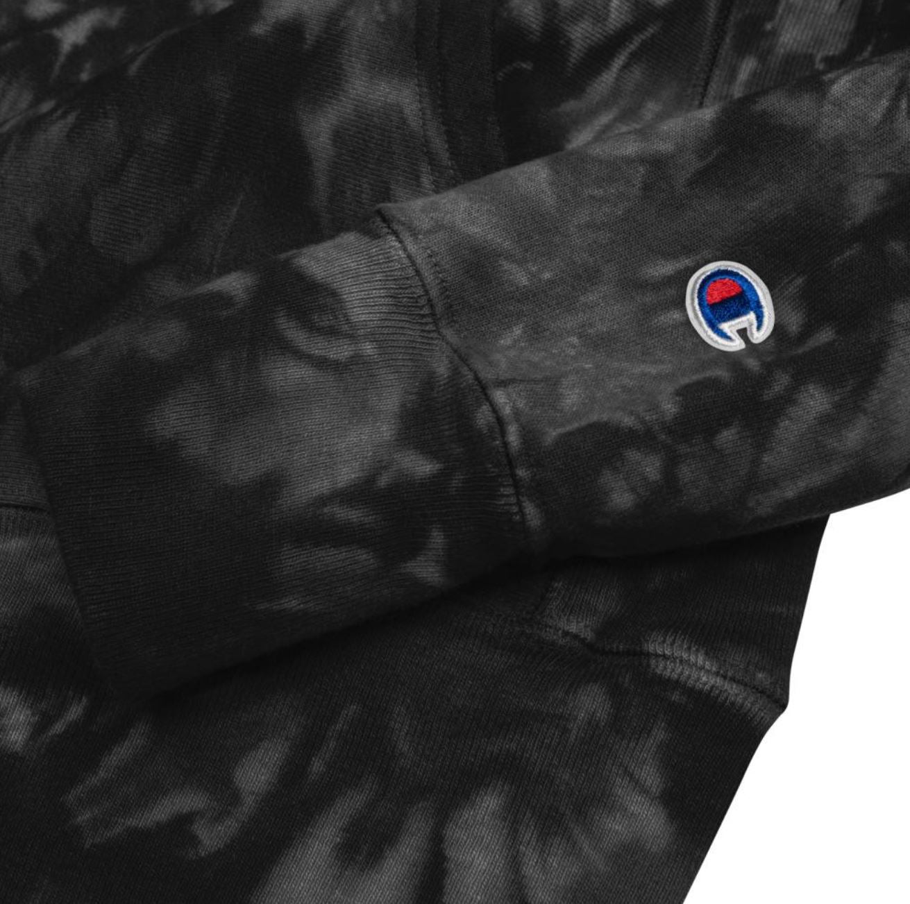 Tie-Dye Blue hoodie-No Limits Threads