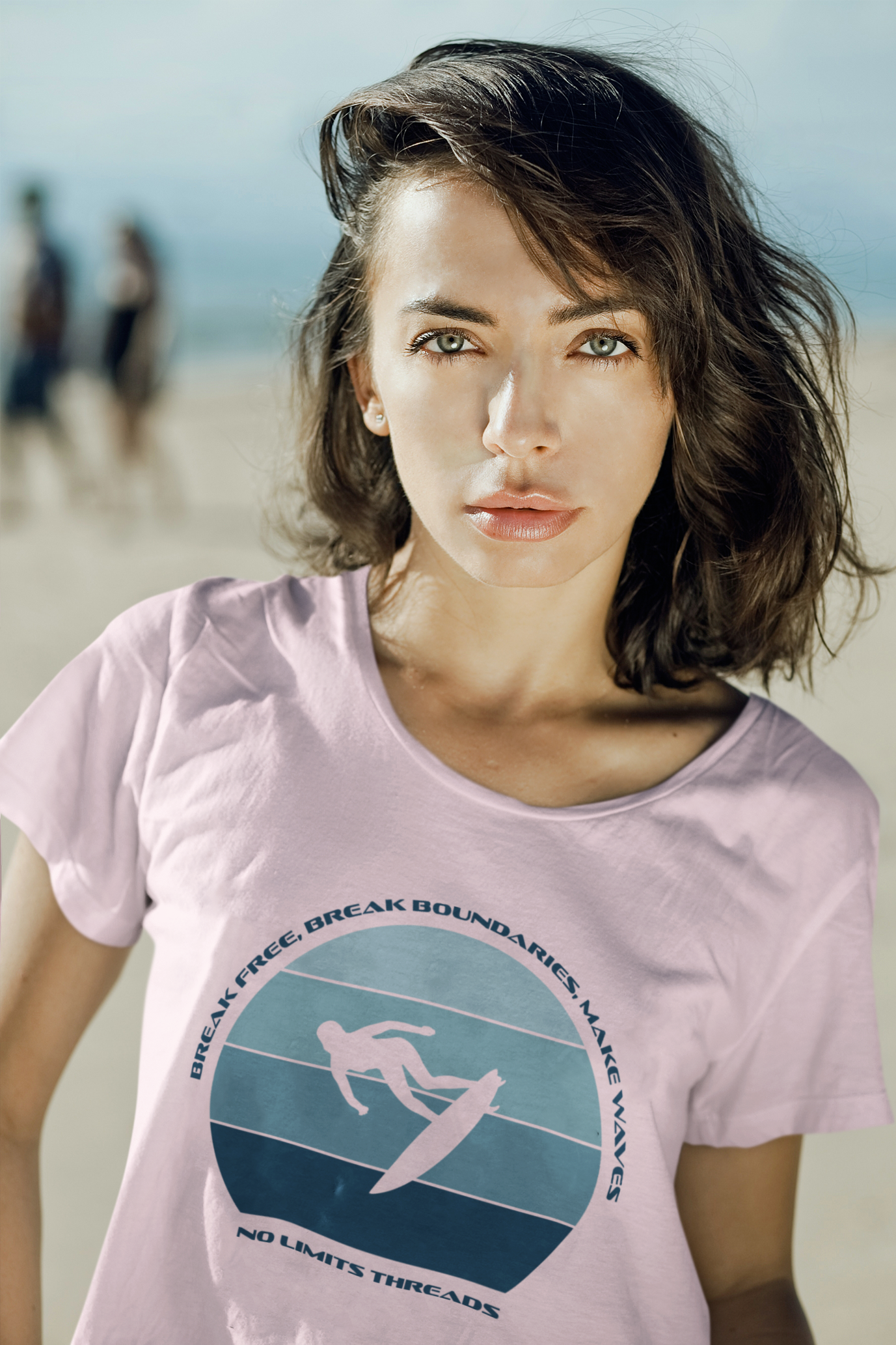 Break Free Break Boundaries -Short Sleeve Tee