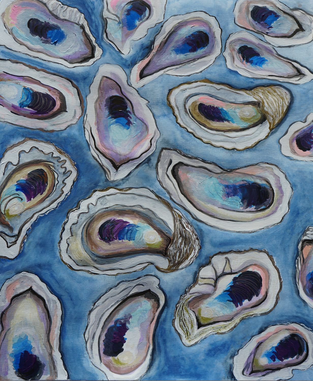 Canvas-Oysters