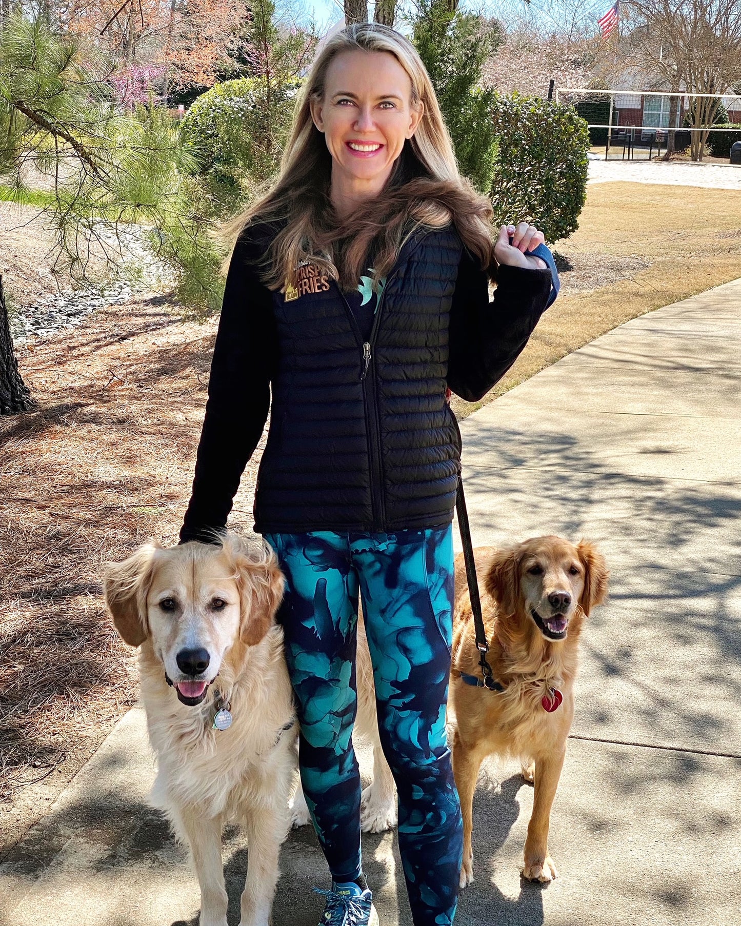 Side Pocket Leggings -Teal Ink