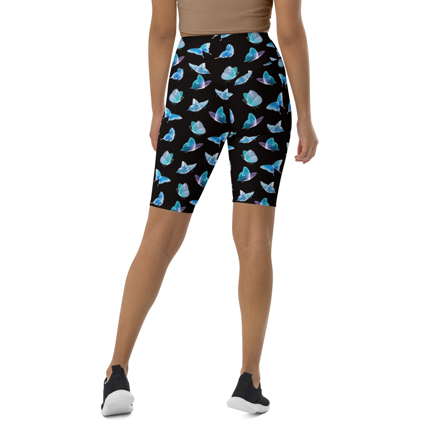 Compression Bike Shorts-Butterfly
