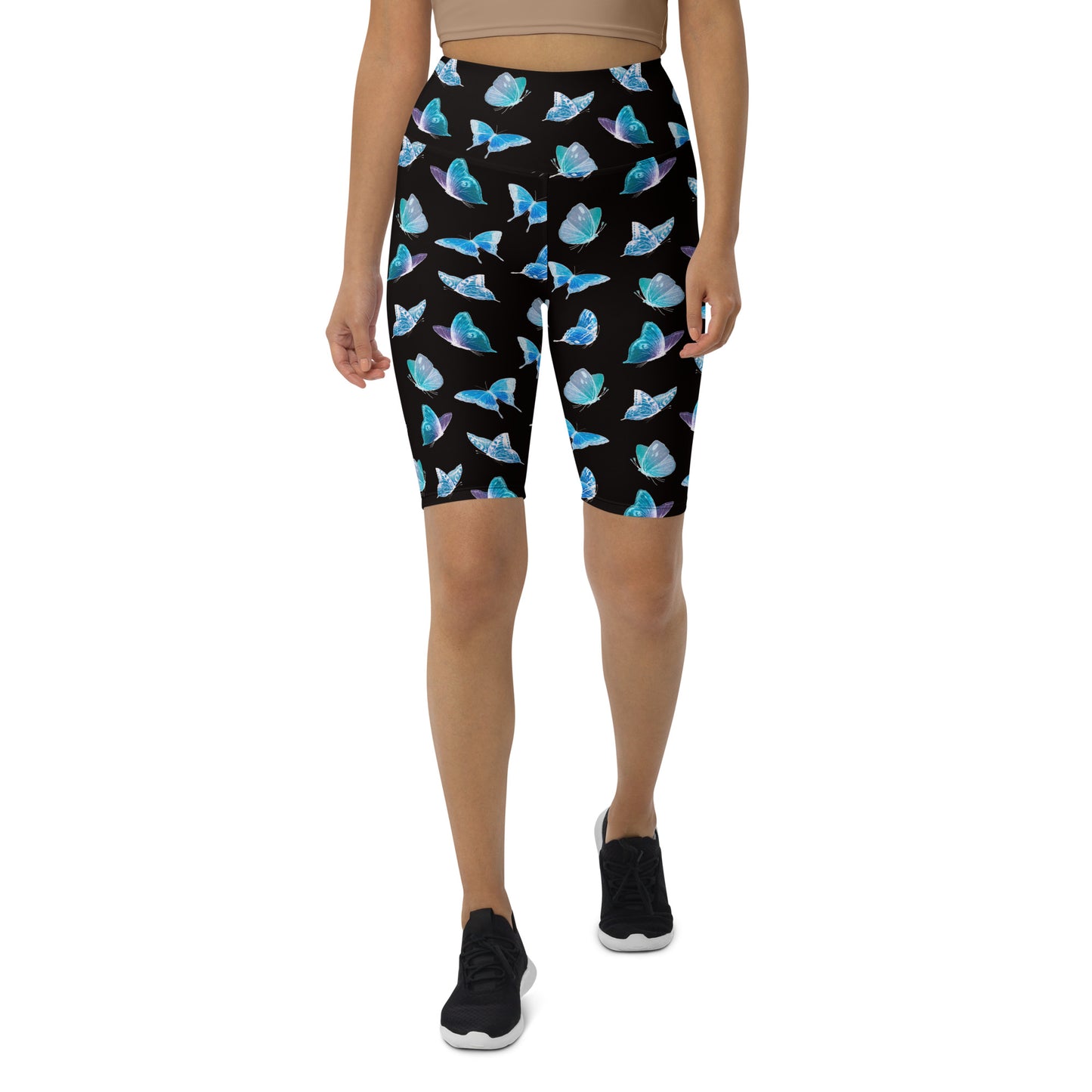 Compression Bike Shorts-Butterfly
