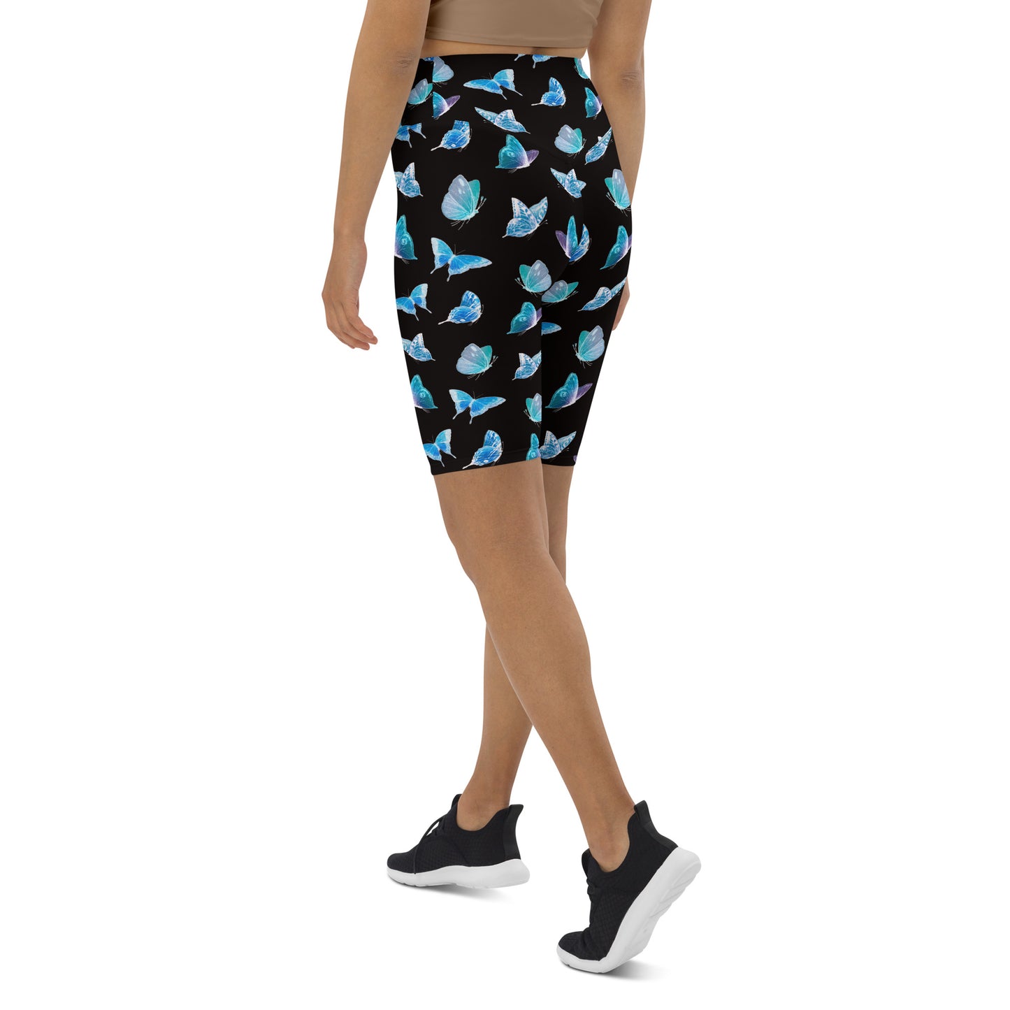 Compression Bike Shorts-Butterfly