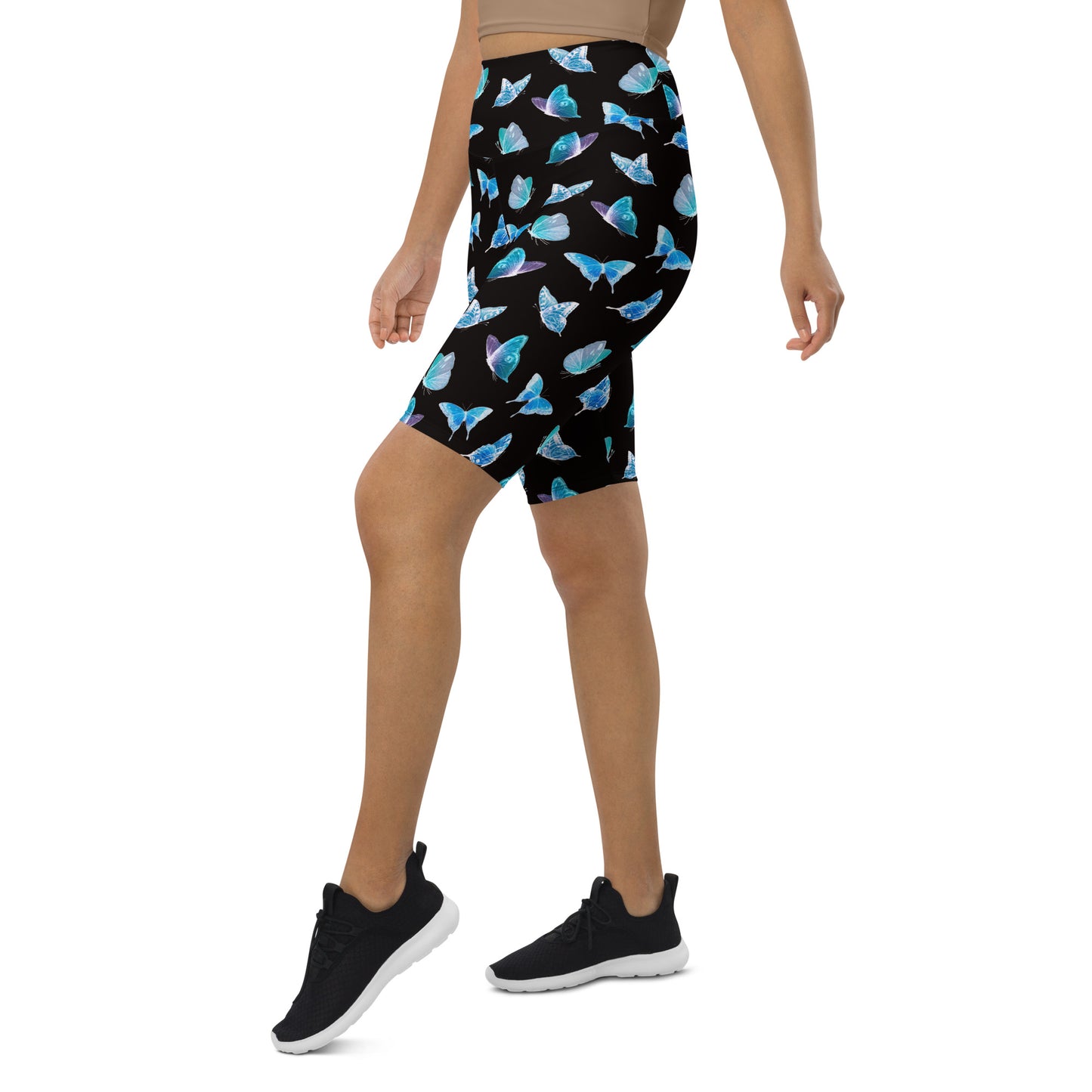 Compression Bike Shorts-Butterfly