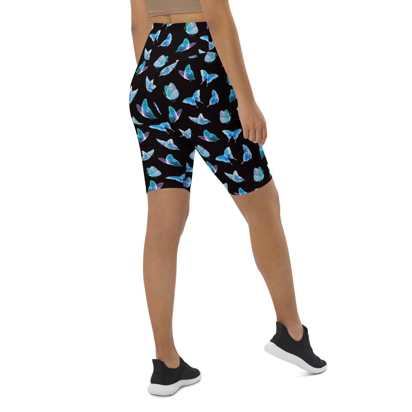 Compression Bike Shorts-Butterfly