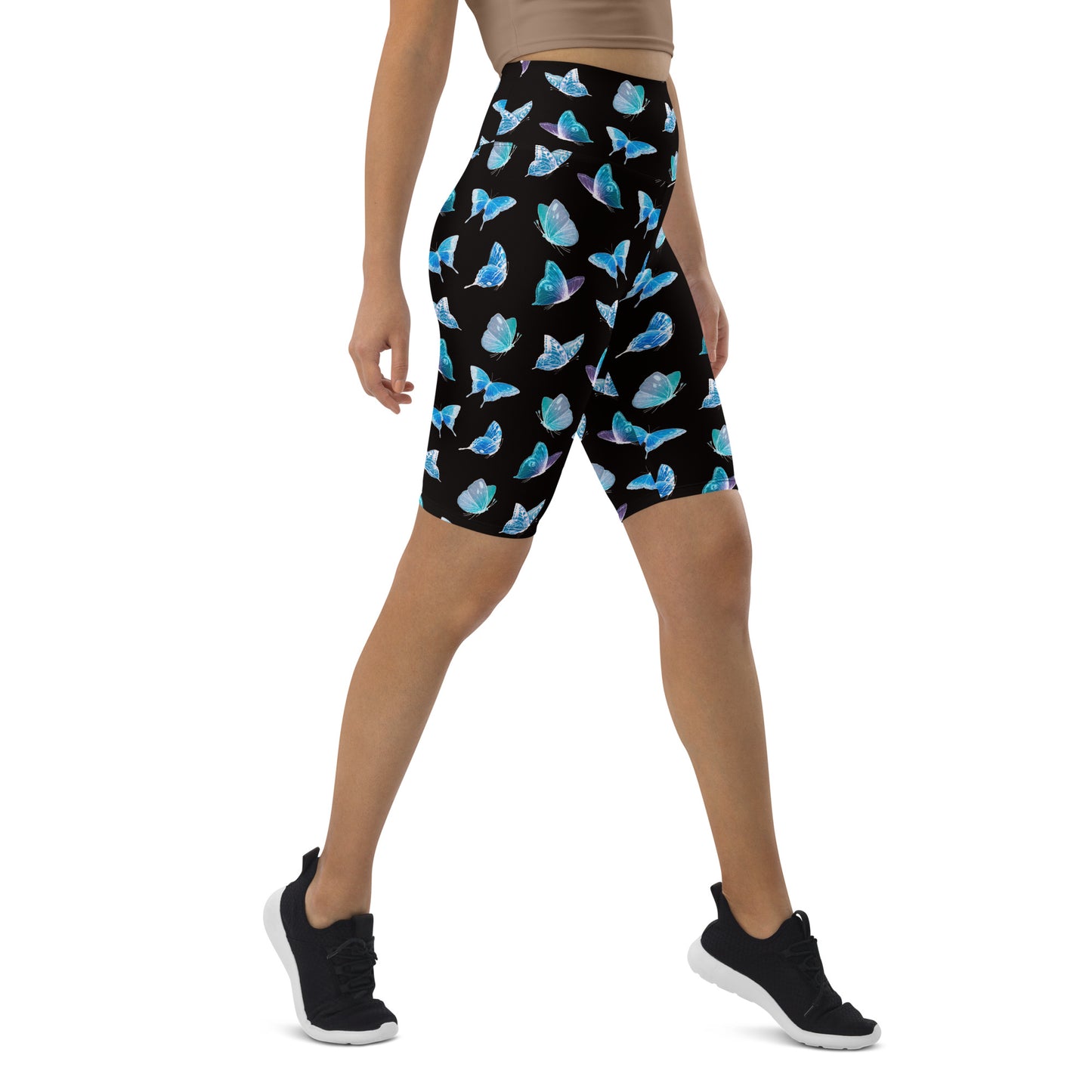 Compression Bike Shorts-Butterfly