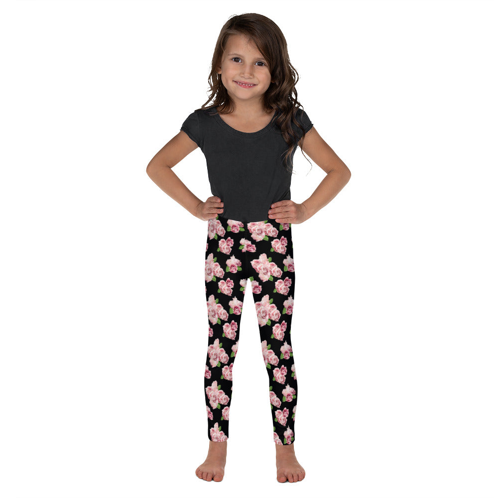 Kid's Leggings-Spring Roses