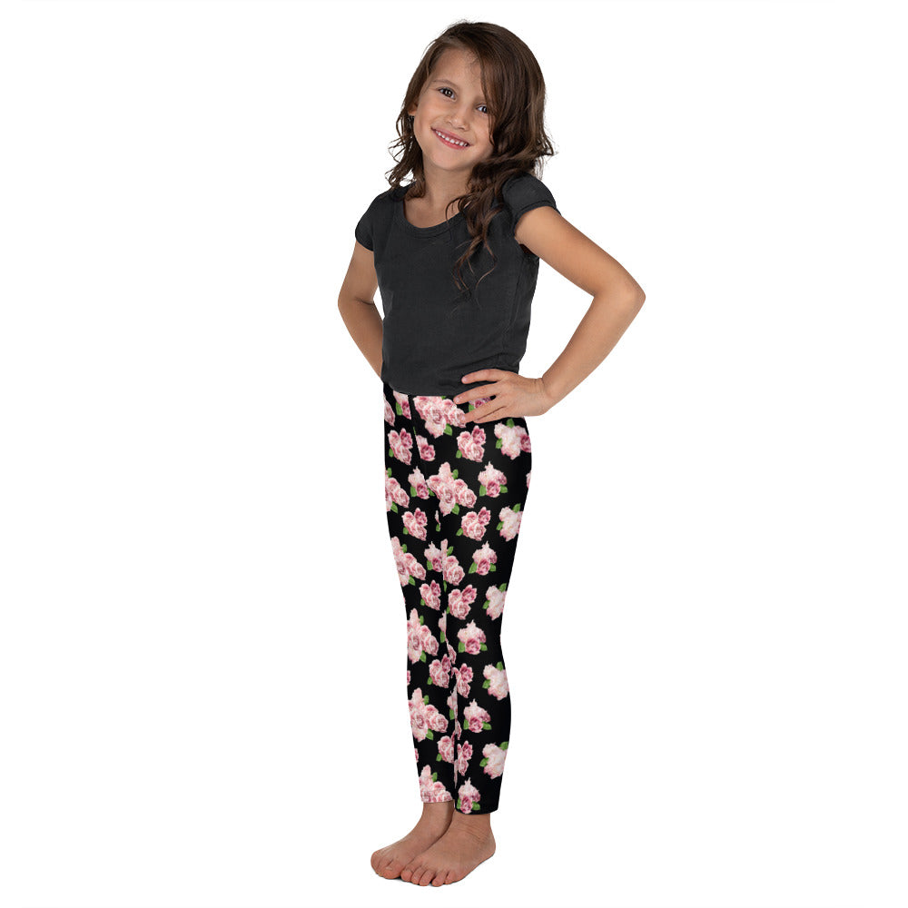 Kid's Leggings-Spring Roses