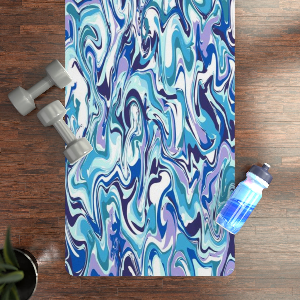 Rubber Yoga Mat-Acrylic Pour