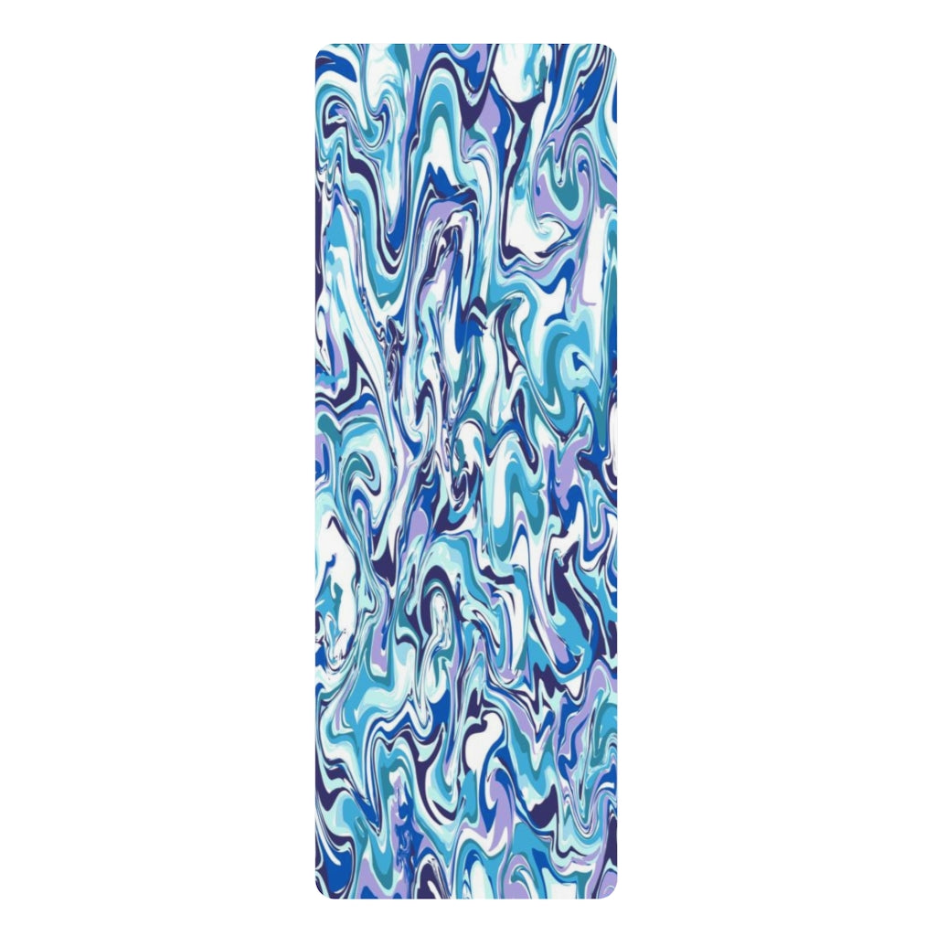 Rubber Yoga Mat-Acrylic Pour
