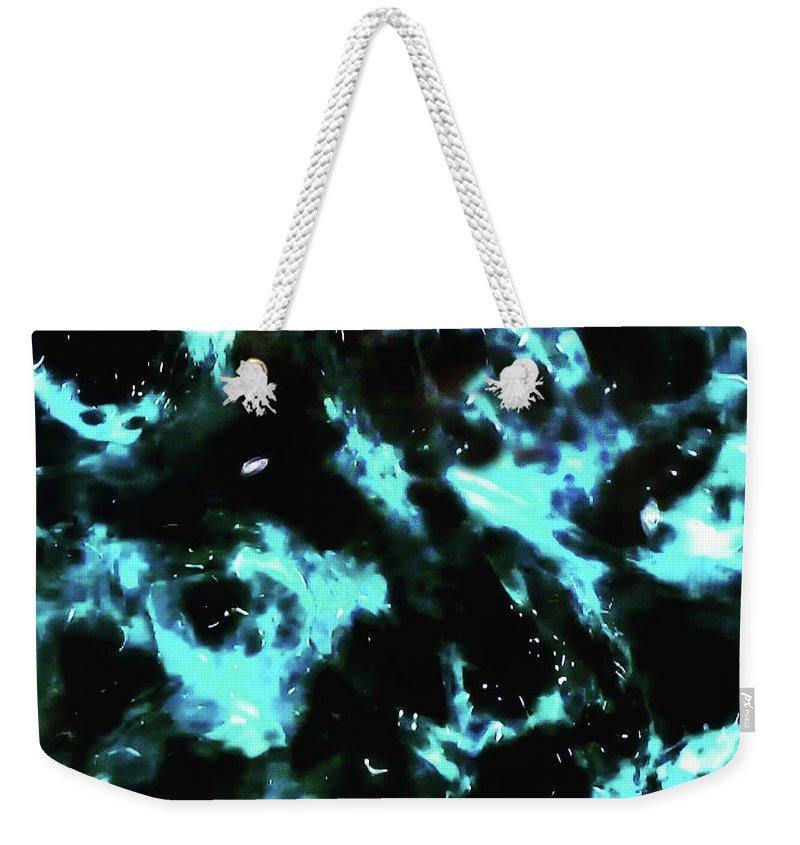 Blue Cenote - Weekender Tote Bag-Weekender Tote Bag-TaraHuntDesigns